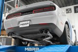 MBRP 15-16 Dodge Challenger RT 5.7L T304 SS 3in Dual Rear Cat-back CF Quad Tips - Street thumbnail 5