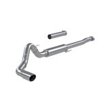 MBRP 2021+ Ford F150 2.7L/3.5L/5.0L 4in T409 Stainless Steel Cat-Back - RACE VERSION thumbnail 1