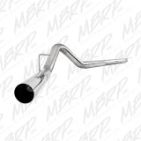 MBRP 2008-2010 Ford F250/350/450 6.4L 4in Filter Back Single No Tip Exhaust System thumbnail 2