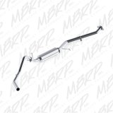 MBRP 2003-2007 Chev/GMC 1500 Classic 4.8/5.3L EC/CC-SB Cat Back Single Side AL P Series Exhaust thumbnail 1