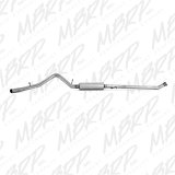 MBRP 2003-2007 Chev/GMC 1500 Classic 4.8/5.3L EC/CC-SB Cat Back Single Side AL P Series Exhaust thumbnail 4