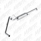 MBRP 2004-2005 Dodge Ram Hemi 1500 5.7L SC/CC-SB Cat Back Single Side AL P Series Exhaust thumbnail 1