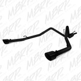 MBRP 09-14 Dodge Ram 1500 5.7L Cat-Back Dual Split Rear (Through Stock Bumper) AL - Black thumbnail 2