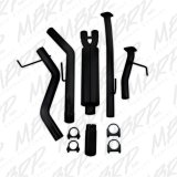 MBRP 2009-2014 Toyota Tundra 5.7L EC-Std. & SB/CC-SB 3in Cat-Back Single Side AL - Black thumbnail 3