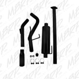 MBRP 09-14 Toyota Tacoma 4.0L EC/CC Cat-Back Single Exit AL - Black thumbnail 4