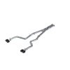 MBRP 15-16 Dodge Challenger 5.7L HEMI SS 3in Quad Split Rear Exit w/ Carbon Fiber Tips - T304 thumbnail 6
