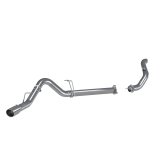 MBRP 11-14 Ford 6.7L F-250/350/450 4in Filter Back Single Side Exit Alum and Down Pipe Exhaust thumbnail 2