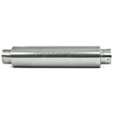 MBRP Universal Quiet Tone Muffler 4in Inlet/Outlet 24in Body 6in Dia 30in Overall T304 thumbnail 6