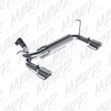 MBRP 07-14 Jeep Wrangler/Rubicon 3.6L/3.8L V6 Axle-Back Dual Rear Exit T409 Performance Exhaust Sys thumbnail 2