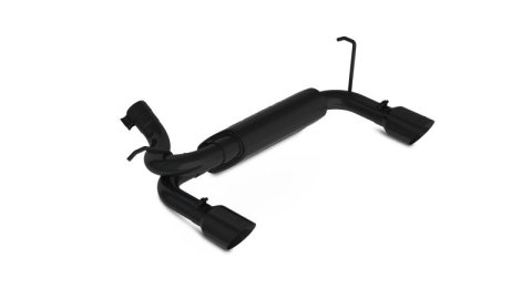 MBRP 07-14 Jeep Wrangler/Rubicon 3.6L/3.8L V6 Axle-Back Dual Rear Exit Black Performance Exhaust Sys thumbnail 3