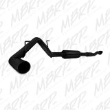 MBRP 11-14 Ford F150 3in Cat Back Single Side Exit Black Coated Exhaust System thumbnail 2