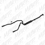 MBRP 11-14 Ford F-150 V6 Ecoboost Black Coated 2.5in Cat-Back Dual Rear Exit Exhaust System thumbnail 3