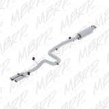 MBRP 14-19 Ford Fiesta ST 1.6L EcoBoost 3in Dual Outlet T409 Cat Back thumbnail 2