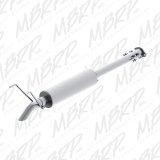 MBRP 01-05 Toyota Tacoma 2.4/2.7/3.4L 2.5in Cat Back Turn Down Style T409 Exhaust System thumbnail 2
