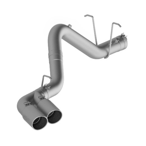MBRP 11-15 Chevy/GMC 2500/3500 4in Filter Back Dual Outlet Single Side Alum Exhaust System thumbnail 5