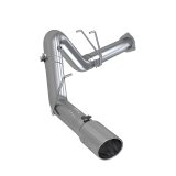 MBRP 2015 Ford F250/350/450 6.7L 4in Single Side Exit Aluminized Exhaust Includes 5in Tip thumbnail 1