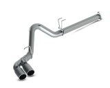 MBRP 2015 Ford F250/350/450 6.7L 4in Filter Back Dual Single Side Exit 5in Tips T409 Exhaust thumbnail 6