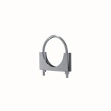 MBRP Universal 4in Exhaust Saddle Clamp Mild Steel (NO DROPSHIP) thumbnail 3