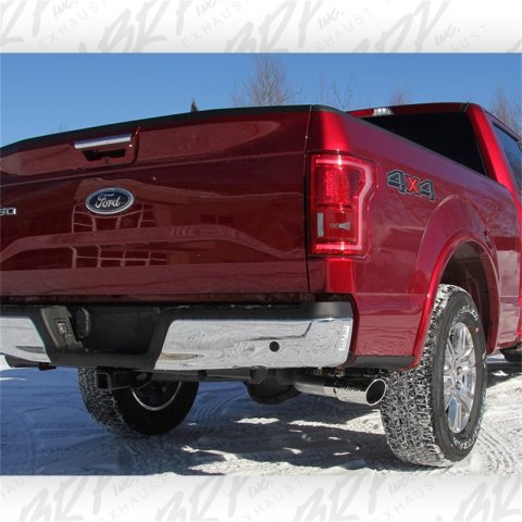 MBRP 2015 Ford F-150 5.0L 3in Cat Back Single Side Exit T409 Exhaust System thumbnail 8