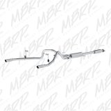 MBRP 2015 Ford F-150 5.0L 3in Cat Back Dual Split Rear Exit T409 Exhaust System thumbnail 1
