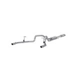 MBRP 2015 Ford F-150 5.0L 3in Cat Back Dual Split Rear Exit T409 Exhaust System thumbnail 6