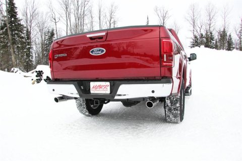 MBRP 2015 Ford F-150 5.0L 3in Cat Back Dual Split Rear Exit AL Exhaust System thumbnail 7