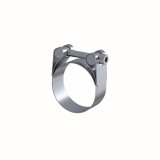 MBRP Universal 1.875in Barrel Band Clamp - Stainless (NO DROPSHIP) thumbnail 1