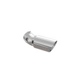 MBRP Universal Tip 6in OD 5in Inlet 15.5in Length 30 Deg Bend Angled Rolled End T304 thumbnail 7