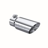 MBRP Universal Tip 4in OD 3in Inlet 10in Length Dual Wall Angled End T304 thumbnail 2