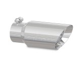 MBRP Universal Tip 4in OD 3in Inlet 10in Length Dual Wall Angled End T304 thumbnail 3