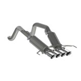 MBRP 14-19 Chevy Corvette V8 6.2L 3in T304 Dual Axle Back w/ 4in Quad Dual Wall Tips thumbnail 1