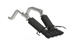 MBRP 14-19 Chevy Corvette V8 6.2L 3in Black Dual Cat Back w/ 4in Quad Dual Wall Tips thumbnail 2