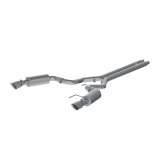 MBRP 15 Ford Mustang GT 5.0 Convertible T409 3in Cat Back Dual Split Rear Exit (Street Version) thumbnail 3