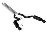 MBRP 15 Ford Mustang GT 5.0 Convertible Black 3in Cat Back Dual Split Rear Exit (Street Version) thumbnail 1