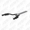 MBRP 15 Ford Mustang GT 5.0 Convertible Black 3in Cat Back Dual Split Rear Exit (Street Version) thumbnail 6