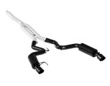 MBRP 15-18 Ford Mustang EcoBoost 2.3L Black 3in Cat Back Dual Split Rear Exit (Street Version) thumbnail 5