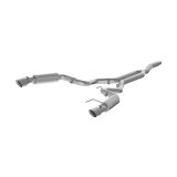 MBRP 15-18 Ford Mustang EcoBoost 2.3L T409 3in Cat Back Dual Split Rear Exit (Race Version) thumbnail 1