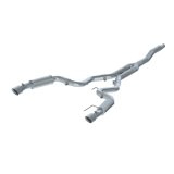 MBRP 15-18 Ford Mustang EcoBoost 2.3L T409 3in Cat Back Dual Split Rear Exit (Race Version) thumbnail 2