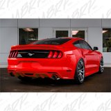 MBRP 15-18 Ford Mustang EcoBoost 2.3L T409 3in Cat Back Dual Split Rear Exit (Race Version) thumbnail 4