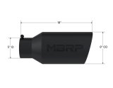 MBRP Universal Tip 8in OD Rolled End 5in Inlet 18in Length T304 - Black thumbnail 4