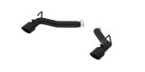 MBRP 2010-2015 Chevrolet Camaro V6 3.6L 3in Black Coated Axle Back Muffler Delete thumbnail 4