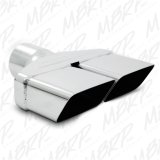 MBRP Universal Tip 8inx 2.375in ID Rectangle 2.5in O.D. inlet 8.25in length T304 thumbnail 2