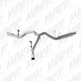 MBRP 14-16 Ram 2500/3500 6.4L 4in AL Single Side Dual Outlet Cat Back Exhaust thumbnail 2