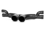 MBRP 14-19 Porsche GT3/GT3RS 3in Center Muffler Bypass 4in Tips - Black Coated thumbnail 1
