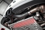 MBRP 14-19 Porsche GT3/GT3RS 3in Center Muffler Bypass 4in Tips - Black Coated thumbnail 2