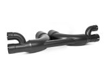 MBRP 14-19 Porsche GT3/GT3RS 3in Center Muffler Bypass 4in Tips - Black Coated thumbnail 7