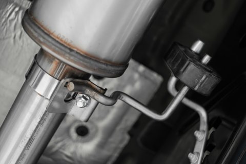 MBRP 2021+ F-150 2.7L/ 3.5L Ecoboost, 5.0L 3in Cat Back 2.5in Dual Split Rear thumbnail 4