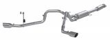 MBRP 2021+ Ford F150 2.7L/3.5L/5.0L 3in Aluminized Steel Cat-Back 2.5in Dual Split Side Exhaust thumbnail 2
