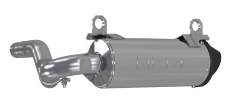 MBRP 15-Up Can-Am Outlander 450/500/570 US Market Only 5in Performance Series T304 Slip-on Exhaust thumbnail 5