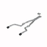 MBRP 17-21 Charger 5.7/6.1/6.4L 3in Dual Rear Exit SS Catback Exhaust w/ Carbon Fiber Tips thumbnail 1